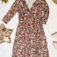 Taylor Dress - Mocha Floral FINAL SALE