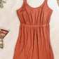 Reagan Ribbed Midi Dress - Rust FINAL SALE