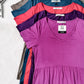 Sarah Ruffle Short Sleeve - Mocha FINAL SALE
