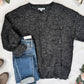 Confetti Sweater - Charcoal