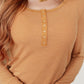 Vintage Henley in Golden Sand