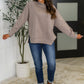 Relaxed Scuba Pullover in Cocoa