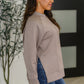 Relaxed Scuba Pullover in Cocoa