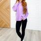Relaxed Scuba Pullover in Lavender