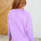 Relaxed Scuba Pullover in Lavender