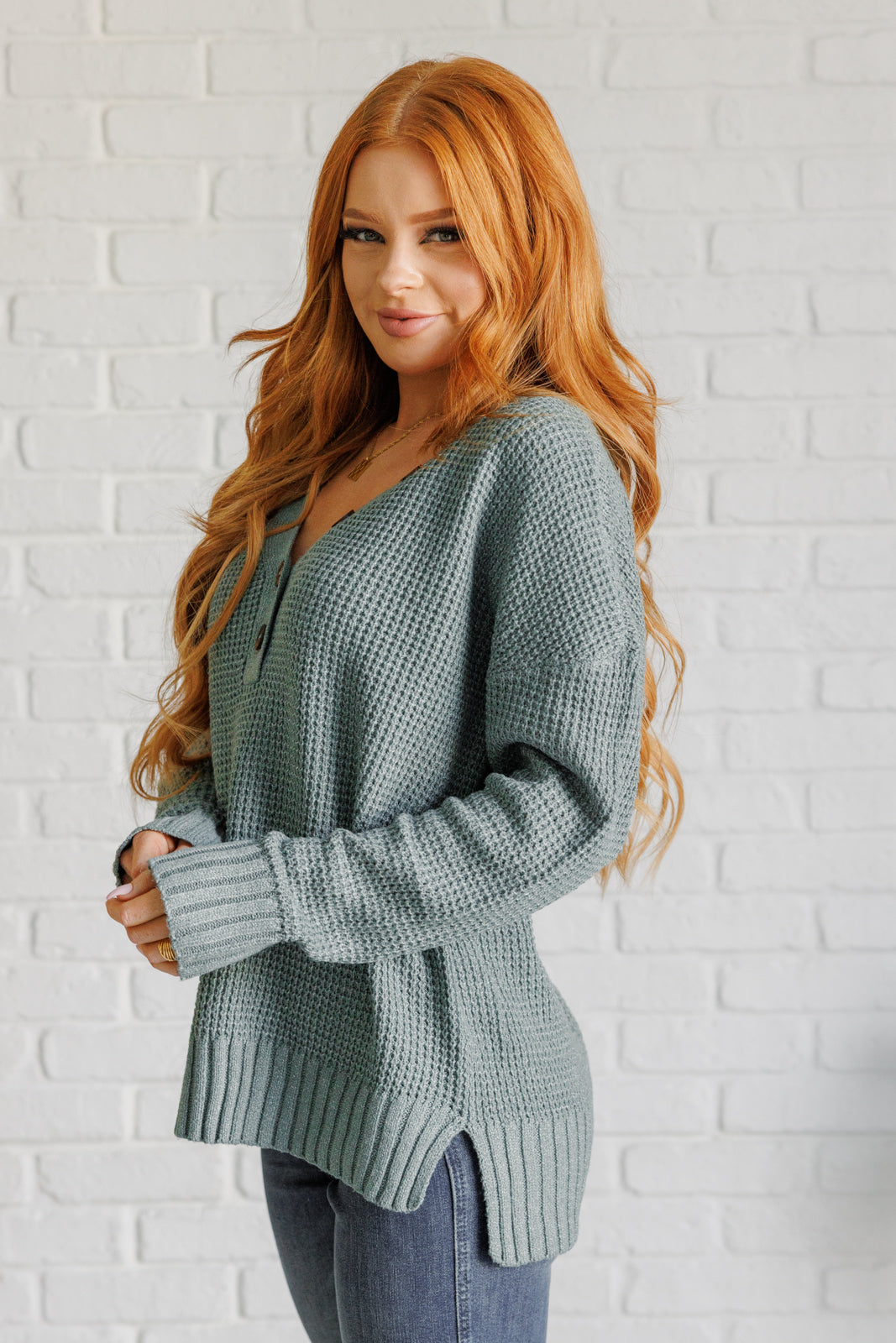 Cayden Sweater in Sage