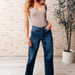 Leila High Rise Cargo Straight Jeans - Judy Blue