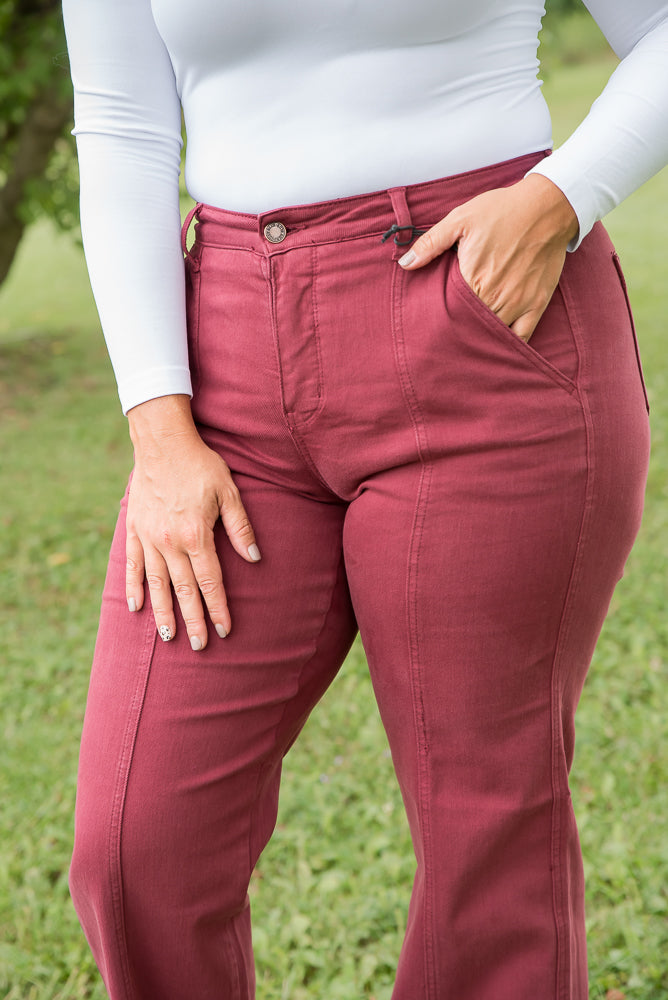 Let’s Wine Straight Leg Jeans - Judy Blue