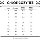 Chloe Cozy Tee - White