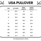 USA Pullover - White