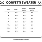 Confetti Sweater - Charcoal