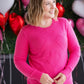 IN STOCK Be Mine Sweater - Hot Pink