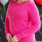 IN STOCK Be Mine Sweater - Hot Pink