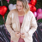 IN STOCK Sweetheart Cardigan - Tan