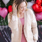IN STOCK Sweetheart Cardigan - Tan