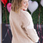 IN STOCK Sweetheart Cardigan - Tan