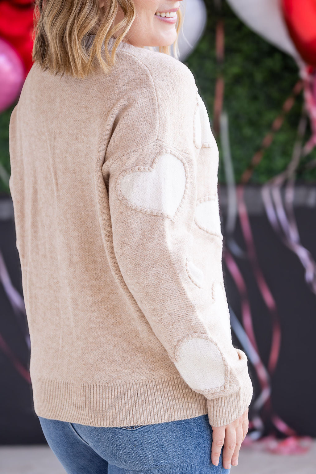 IN STOCK Sweetheart Cardigan - Tan
