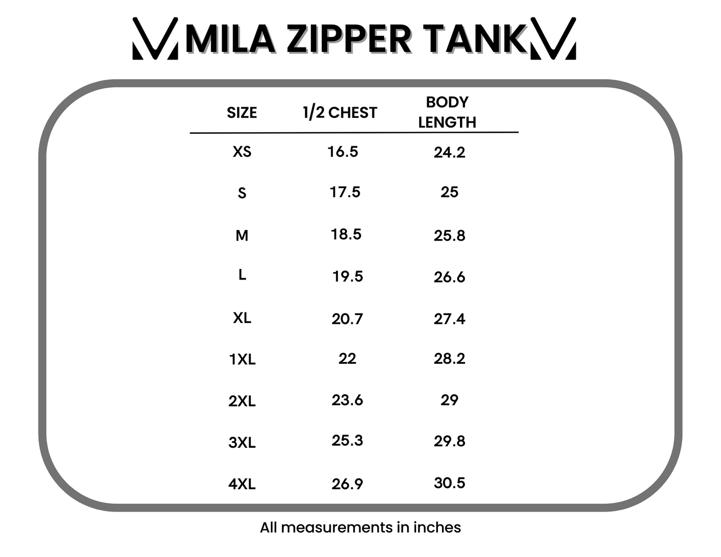 Mila Zipper Tank - Blue