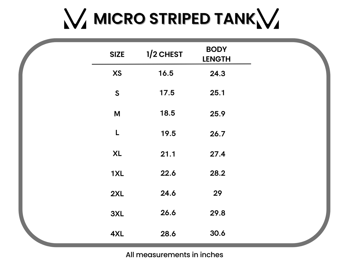 *new* Micro Striped Tank - Red