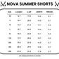 Nova Summer Shorts - Aqua Palm