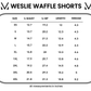 Weslie Waffle Shorts - Turquoise
