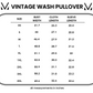 Vintage Wash Pullover - Caribbean Green