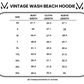 Vintage Wash Beach Hoodie - Seabreeze