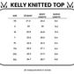 IN STOCK Kelly Knitted Top - Rose