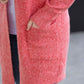 Madison Cozy Cardigan - Cherry Blush