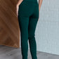 Magic Skinny 28" Pants in Hunter Green