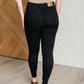 Tummy Control Skinny Jeans in Black - Judy Blue