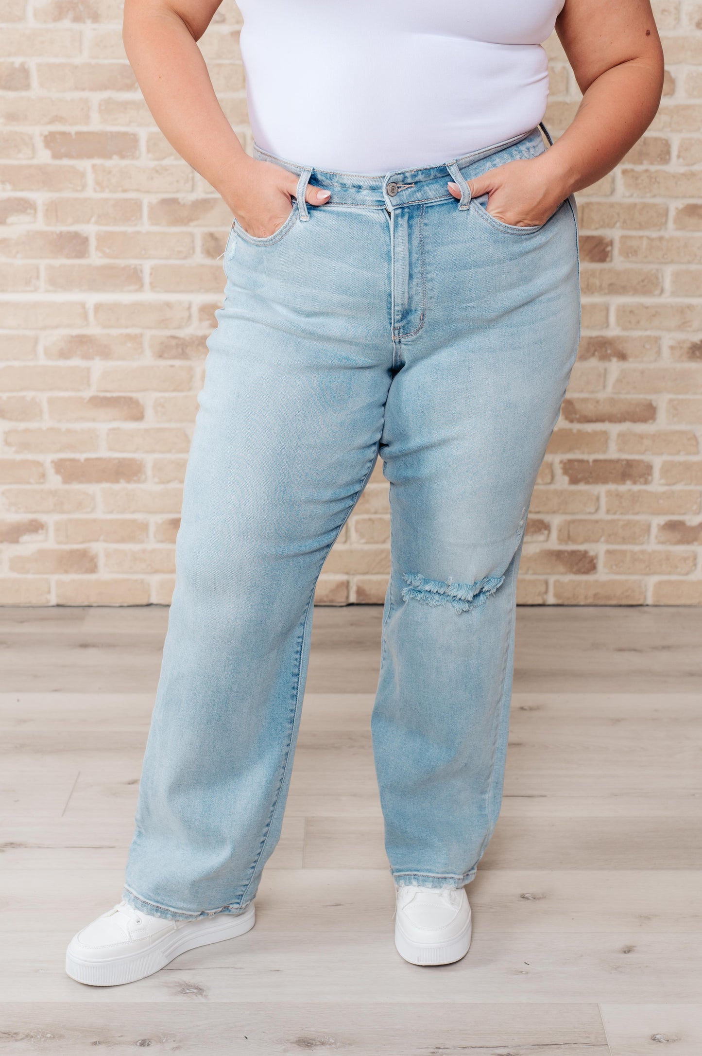 Parker High Rise 90's Straight Jeans - Judy Blue