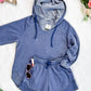 Vintage Wash Beach Hoodie - Nautical Navy