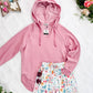 Vintage Wash Beach Hoodie - Dusty Pink