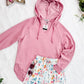 Vintage Wash Beach Hoodie - Dusty Pink