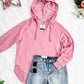 Vintage Wash Beach Hoodie - Dusty Pink