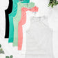 Tara Ribbed Tank - Coral