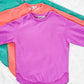 Vintage Wash Pullover - Vivid Orchid