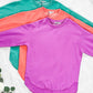 Vintage Wash Pullover - Caribbean Green