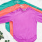 Vintage Wash Pullover - Vivid Orchid