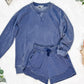 Vintage Wash Pocket Pullover - Nautical Navy