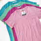 Sophie Pocket Tee - Rose