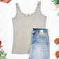 Poppy Tank - Olive and Camo