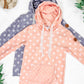 Hailey Pullover Hoodie - Slate Purple Floral