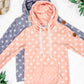 Hailey Pullover Hoodie - Coral Floral