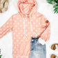 Hailey Pullover Hoodie - Coral Floral
