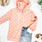 Hailey Pullover Hoodie - Coral Floral