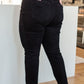 Reese Rhinestone Slim Fit Jeans in Black - Judy Blue