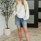 Sunday Snug Relaxed Pullover in Bone