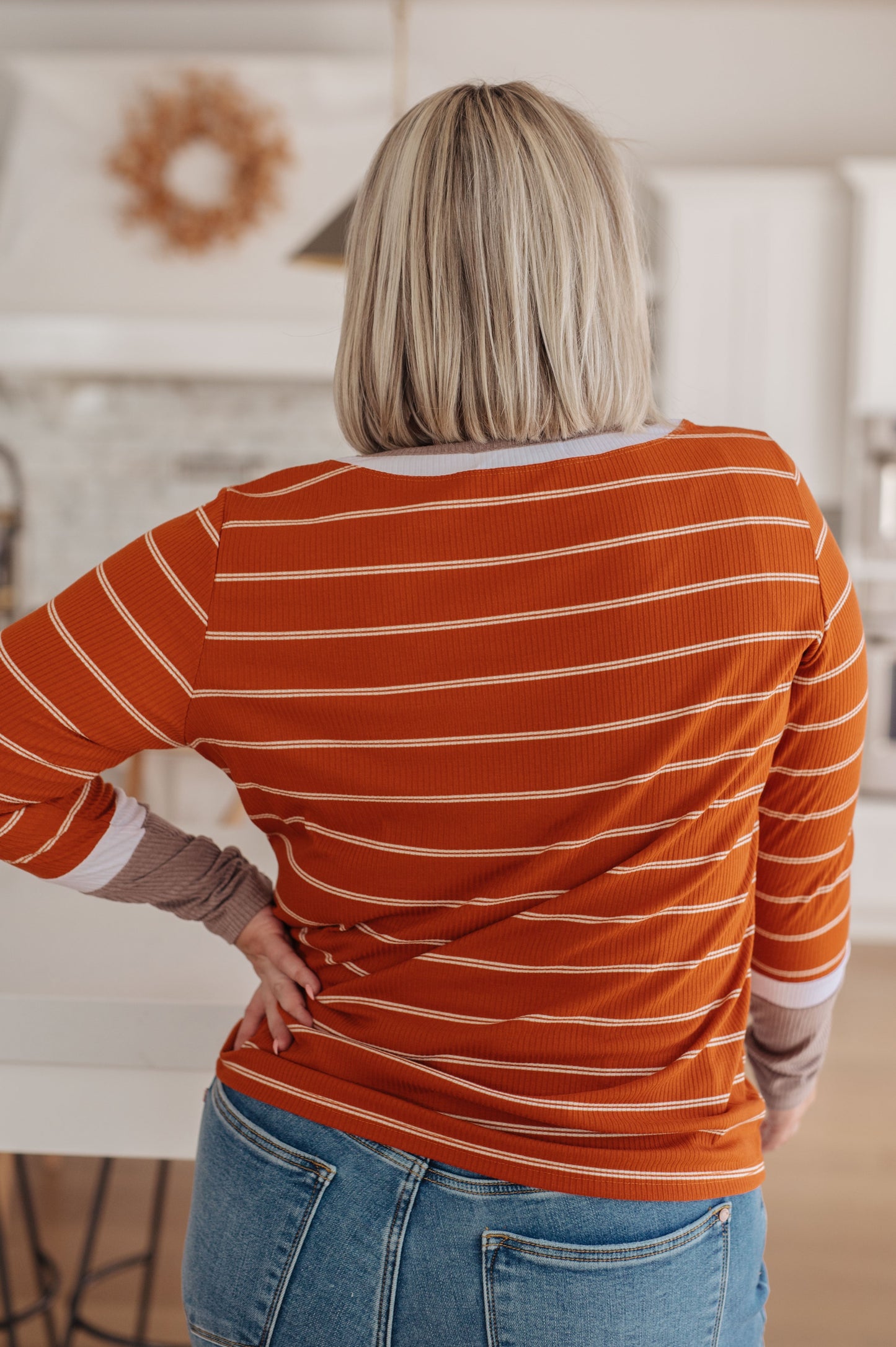 Ella Long Sleeve Stripe Top